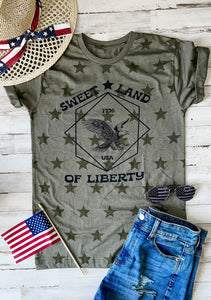 Sweet Land of Liberty Tee