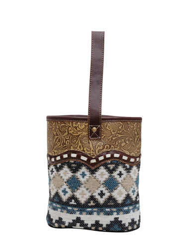 Jacquard Double Wine Bag- Myra