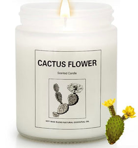 Cactus Flower Soy Candle