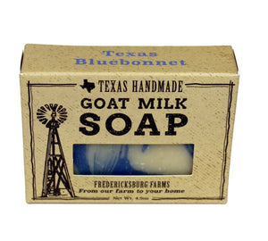 Fredericksburg Farms Blue Bonnet Goats Milk Soap Bar