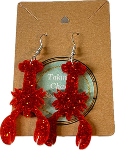 Crawfish Earrings