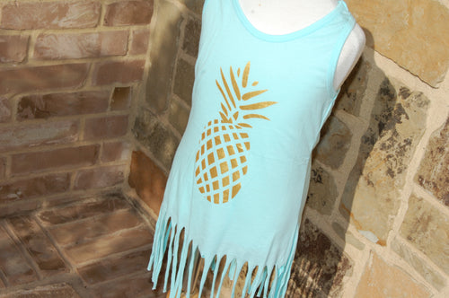 Pineapple Sleeveless Top