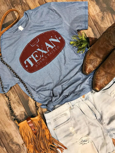 Texan Born & Raised Tee