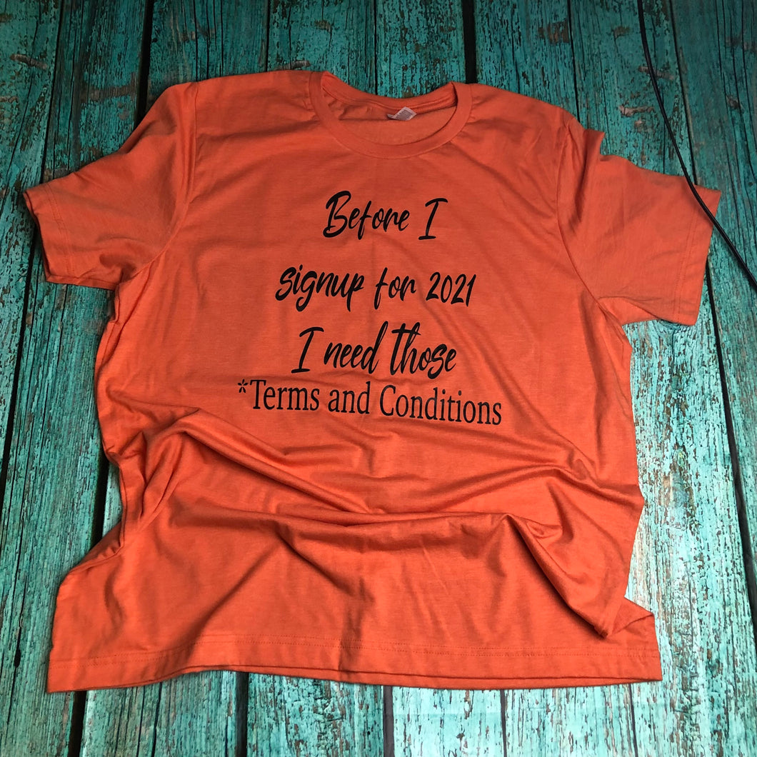 Terms & Conditions Tee