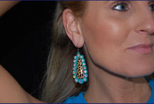 Cheetah & Turquoise Earrings