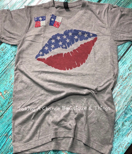 American Lips Tee