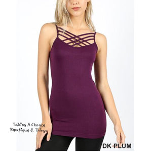 CRISS-CROSS FRONT CAMI