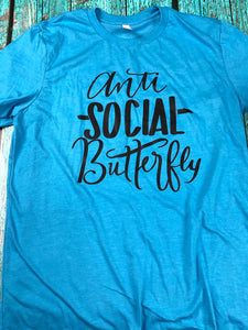 Anti-Social Butterfly Tees