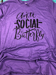 Anti-Social Butterfly Tees