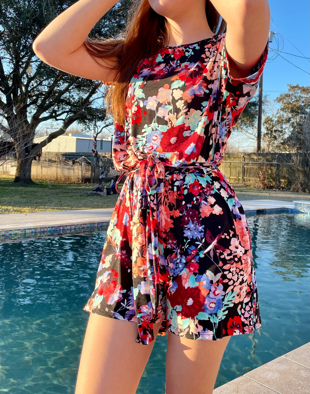 Floral Romper