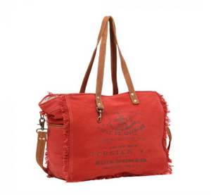 Carmine  Weekender Bag