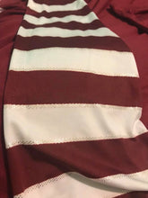 Maroon Striped Blouse