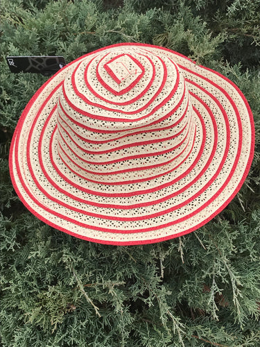 Solid And Open Daisy Ribbon Stripe Bucket
