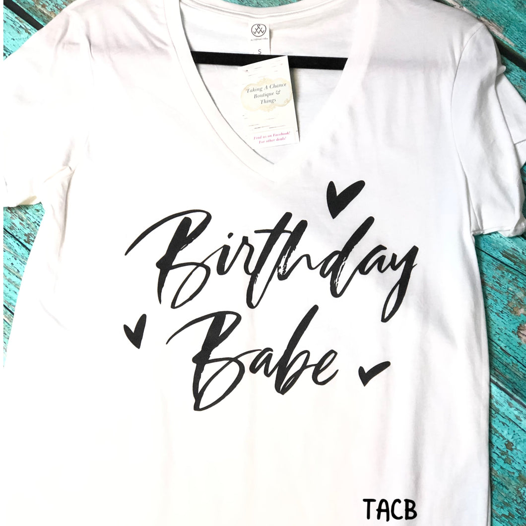 “Birthday Babe” Tee