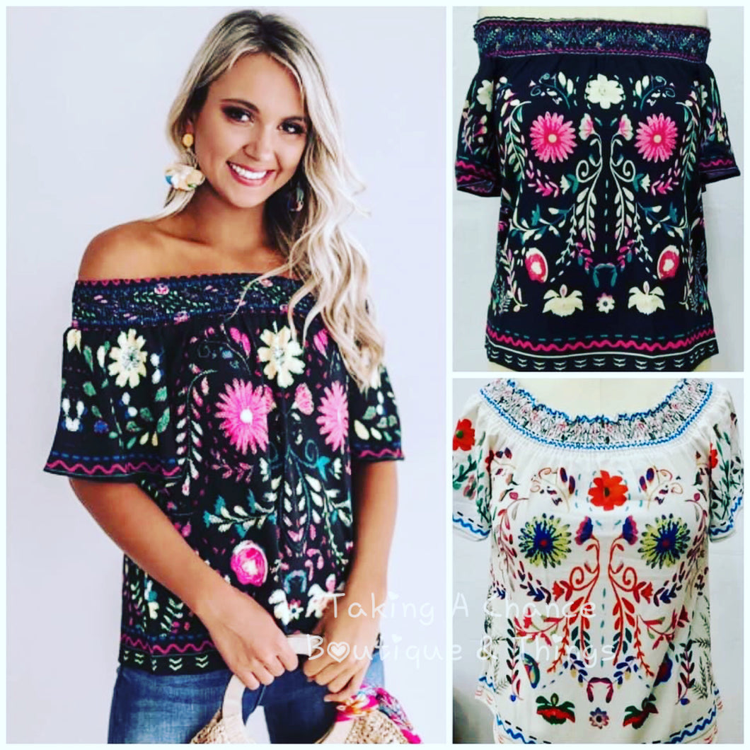 Free Spirit Off The Shoulder Top