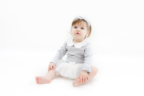 Lil Girl Dress Hearts With Bottom Tulle
